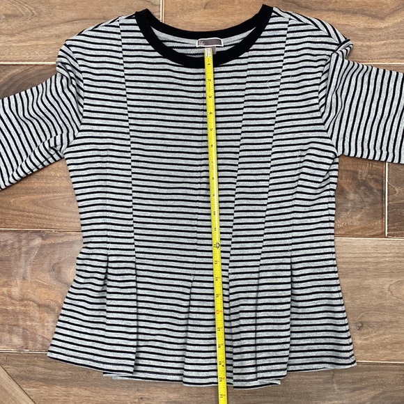 Chelsea28 striped long-sleve sweatshirt, M - Picture 6 of 11